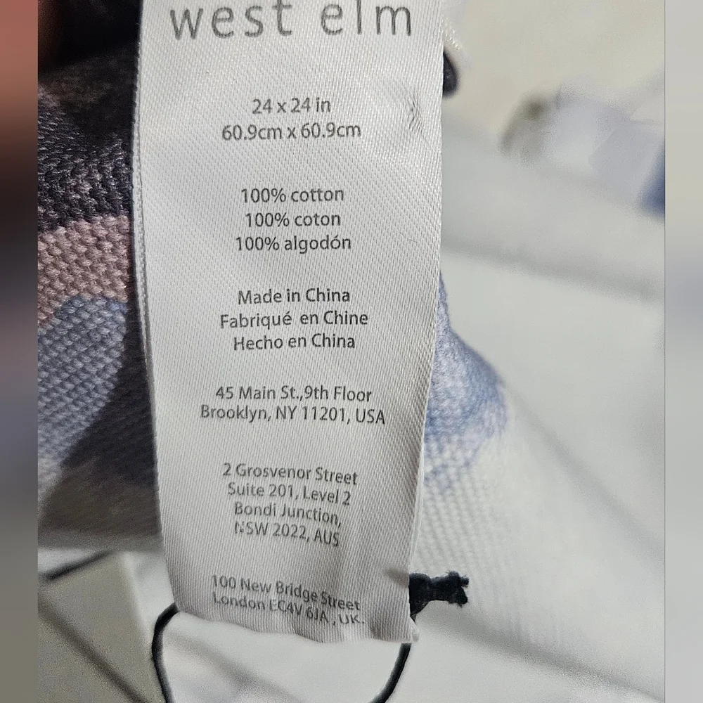 West Elm Pillow Covers (2)